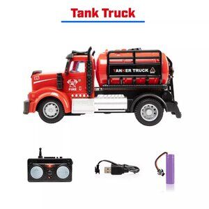 Remote Control Cars Truck RC Toy Car Fire Construction Trucks Rechargeable BULK